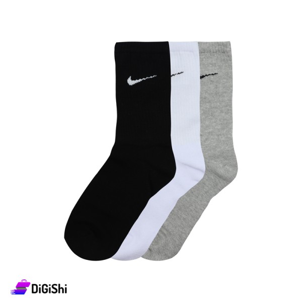 Men Long Socks جوارب قطن بشكير رجالية طويلة