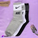 Men's Cotton Long Leg Socks Nike Logo جوارب قطن رجالي ساق طويل