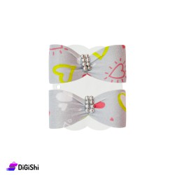 Pair of Hair Ties - Grey