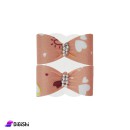 Pair of Hair Ties - Coral