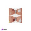 Pair of Hair Ties - Coral