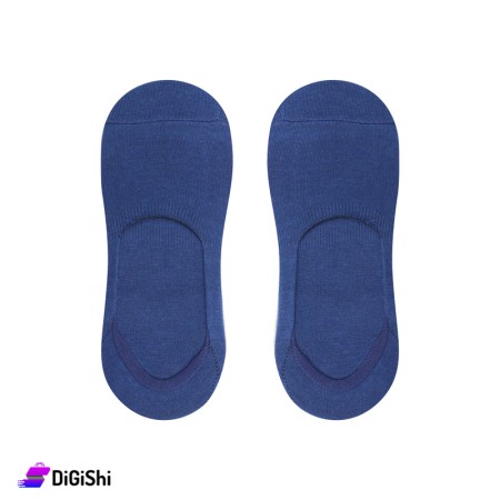 ألشين قطن رجالي سادة ZOX Plus - كحلي