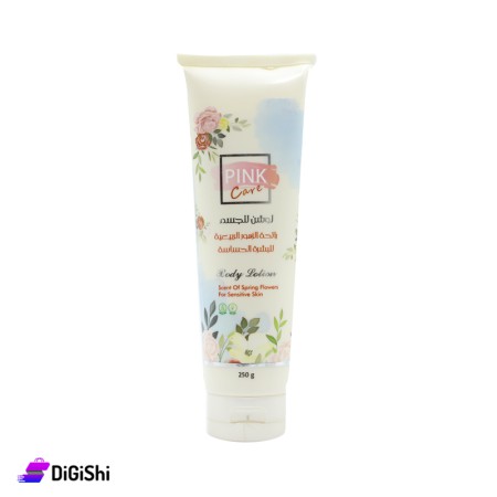 لوشن للجسم برائحة الزهور الربيعية PINK Care