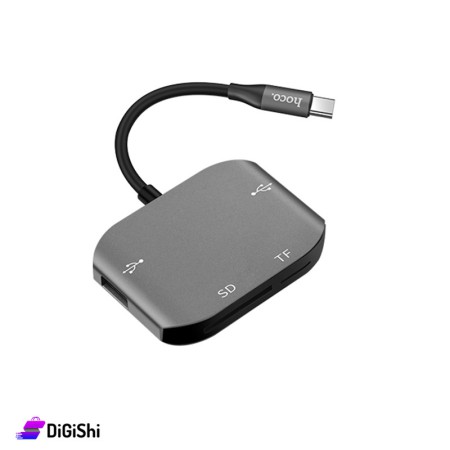 HOCO HB10 Yito Type-c to SD/TF card reader and convertor