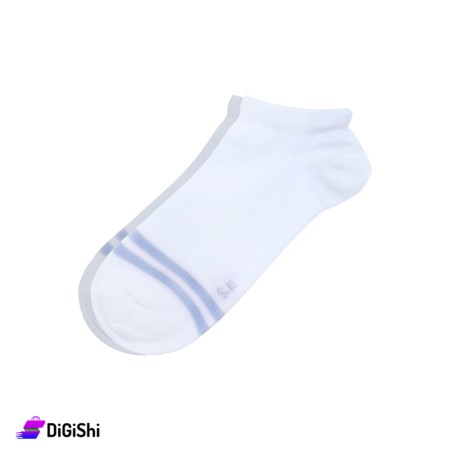 Children Cotton Socks Short Leg - White