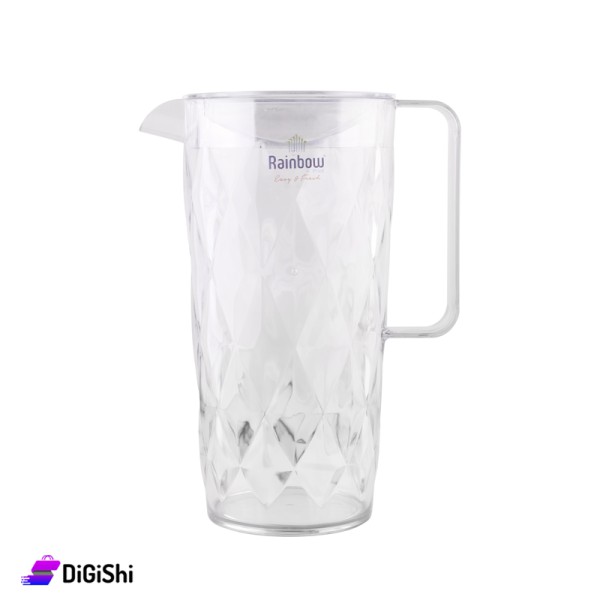 إبريق بلاستيك شفاف Plastic Lozenge Jug