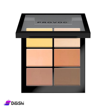 علبة كونتور وكونسيلر ومصحح PROVOC CCC2