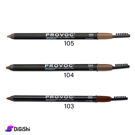 PROVOC Semi-permanent Gel Eyebrows Liner