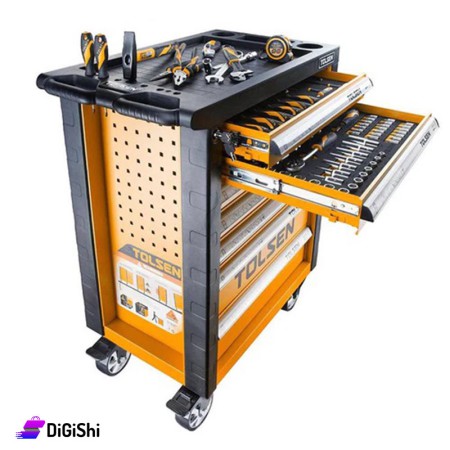 TOLSEN Cabinet with Industrial Tools 179 pcs