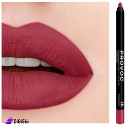 قلم جيل لتحديد شفاه مقاوم للماء 10 PROVOC