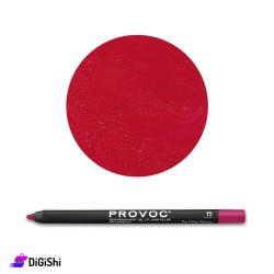 قلم جيل لتحديد شفاه مقاوم للماء 15 PROVOC