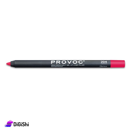 PROVOC Waterproof Gel Lip Liner 204