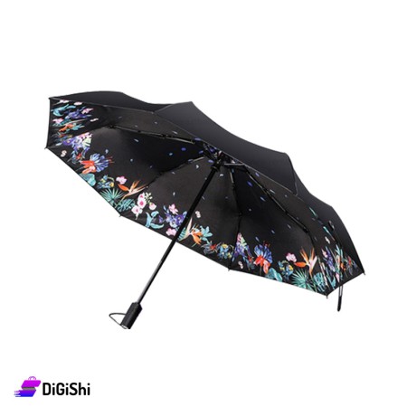 REMAX RT-U3 Automatic Umbrella - Black and Blue