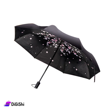 REMAX RT-U3 Automatic Umbrella - Black and Pink