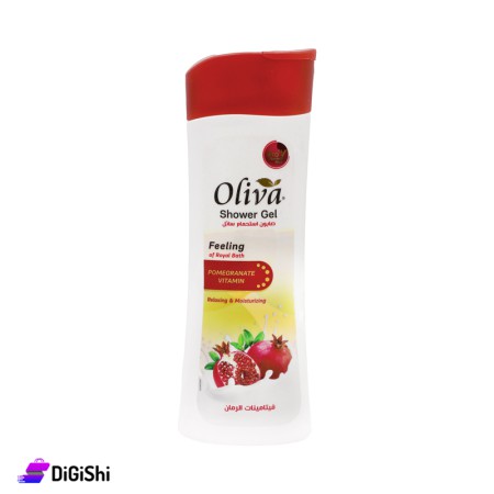 Oliva Pomegranate Liquid Shower Gel 400ml