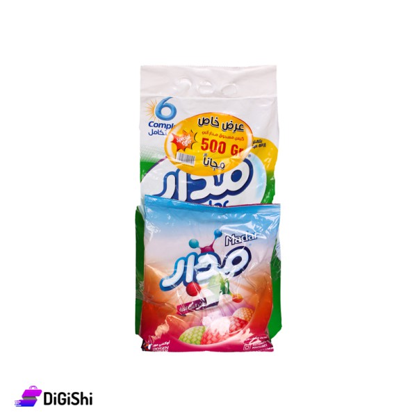 عرض مسحوق غسيل برائحة الأزهار 4كغ+500غ Madar عرض مسحوق غسيل برائحة الأزهار 4كغ+500غ Madar