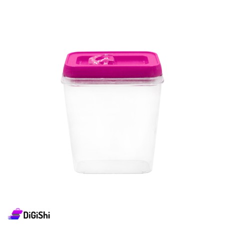 Reinforced Plastic Container Medium Size - Dark Pink