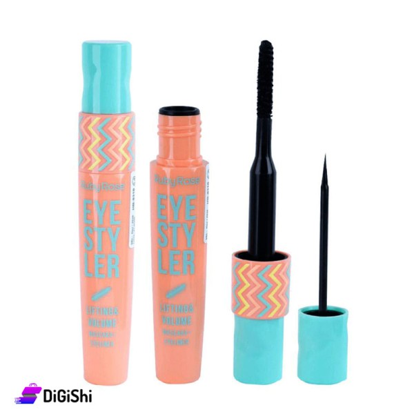 Ruby Rose Eyestyler Mascara and Eyeliner HB 8310 - L4 Ruby Rose Eyestyler Mascara and Eyeliner HB 8310 - L4