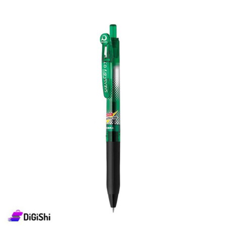 Zebra Sarasa Dry 0.7 Green Gel Pen