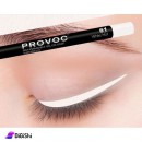 قلم آيلاينر جل PROVOC Semi-Permanent 61 White Hot