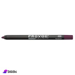 PROVOC Gel Lip Liner 206 Sensational