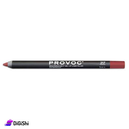 PROVOC Gel Lip Liner 217 Sink In