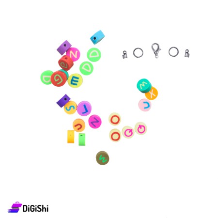 Colorful Letters DIY Beads Set