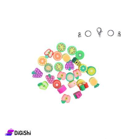 Colorful Fruits DIY Beads Set