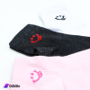 Al Samah Girls' socks Medium Length with Smile Drawing