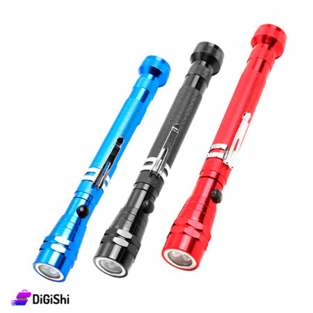 TOLSEN 3 LED Telescopic Flexible Extendable Led Flashlight