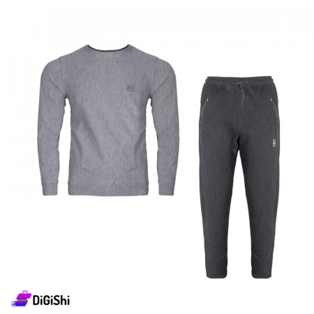 STARTER Men's Cotton Pajamas - Gray