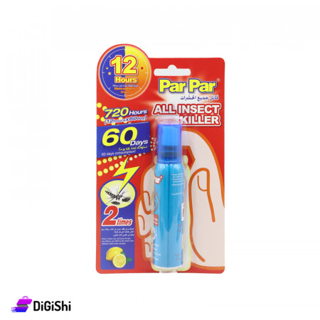 Par Par Insect Killer Spray with Scent of Lemon - Red