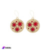 Pairs of Christmas Tree Decorations with Snow Flake Pairs of Christmas Tree Decorations with Snow Flake