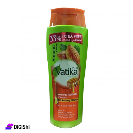 شامبو للشعر الجاف باللوز والعسل Vatika