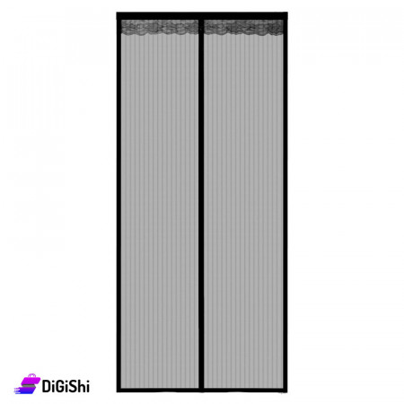 Magnetic Net To Divide Between Rooms 210*100cm - Black
