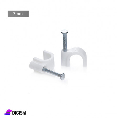 Set of Plastic Hitches with Screws 7mm