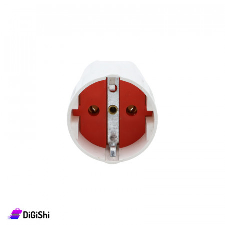 Cable Connection Female Plug 1cm - White