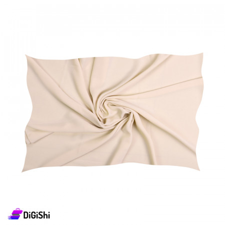 ALTUKA Crepe Shawl - Light Beige