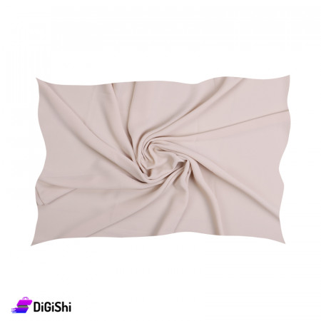 ALTUKA Crepe Shawl - Dark Beige