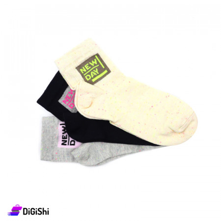 Al Samah Set Of Women Medium Cotton Socks NEWDAY Group 1