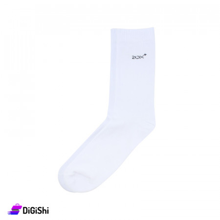 جوارب نسائية ساق طويلة ZOX Plus - أبيض