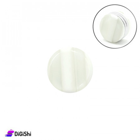 Magnetic Hijab Pins Model 2 - White