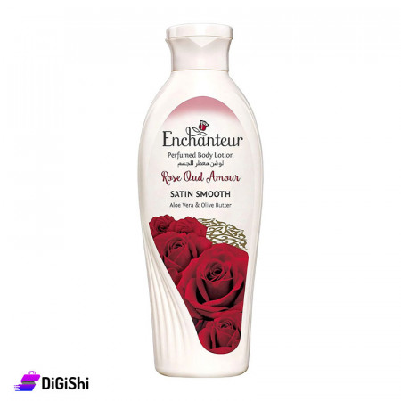 Enchanteur Satin Smooth Body Lotion - Rose Oud