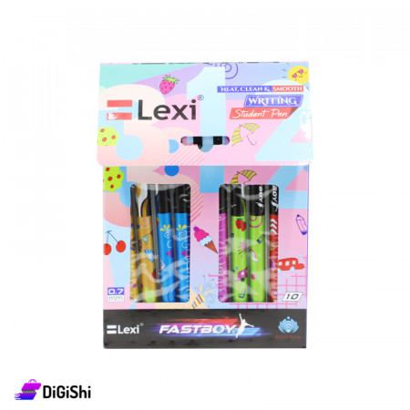 Lexi Fastboy Pen Set - Red