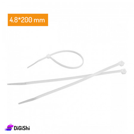 أربطة بلاستيك 200*4.8مم TOLSEN
