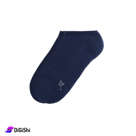 ZOX Plus Women's Fleece Short Leg Socks  - Dark Blue