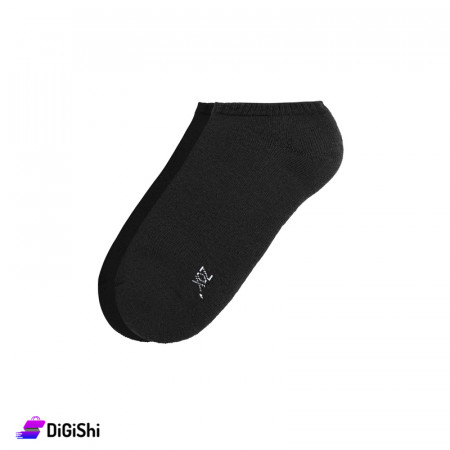 ZOX Plus Women's Fleece Short Leg Socks  - Black