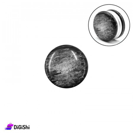 Magnetic Hijab Pins Camouflaged - Black and White