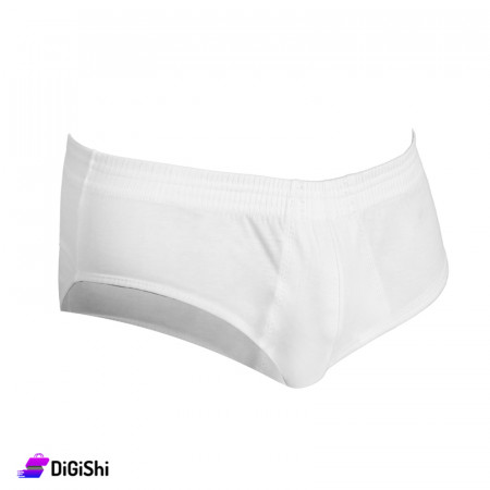 Solitaire N.565 Men's Cotton Slip - White