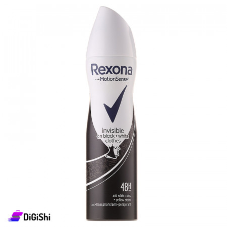 Rexona Invisible On Black + White Clothes for Women 200ml